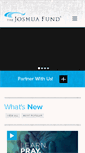 Mobile Screenshot of joshuafund.com